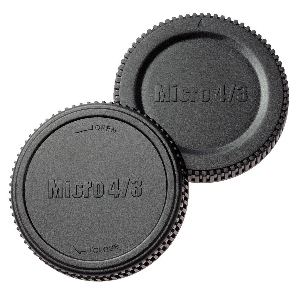 ETSUMI Micro Four Thirds Body & Rear Cap Set Black E-6334