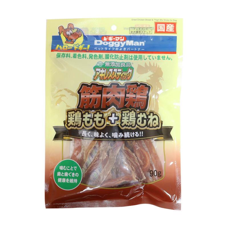 Doggyman Additive-Free Premium Achilles Stick Muscle Chicken 90g
