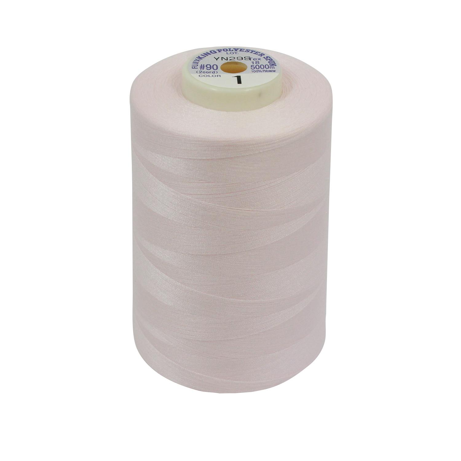 FUJIX Kingspan (Polyester Sewing Thread) No. 90/5000m COL.1
