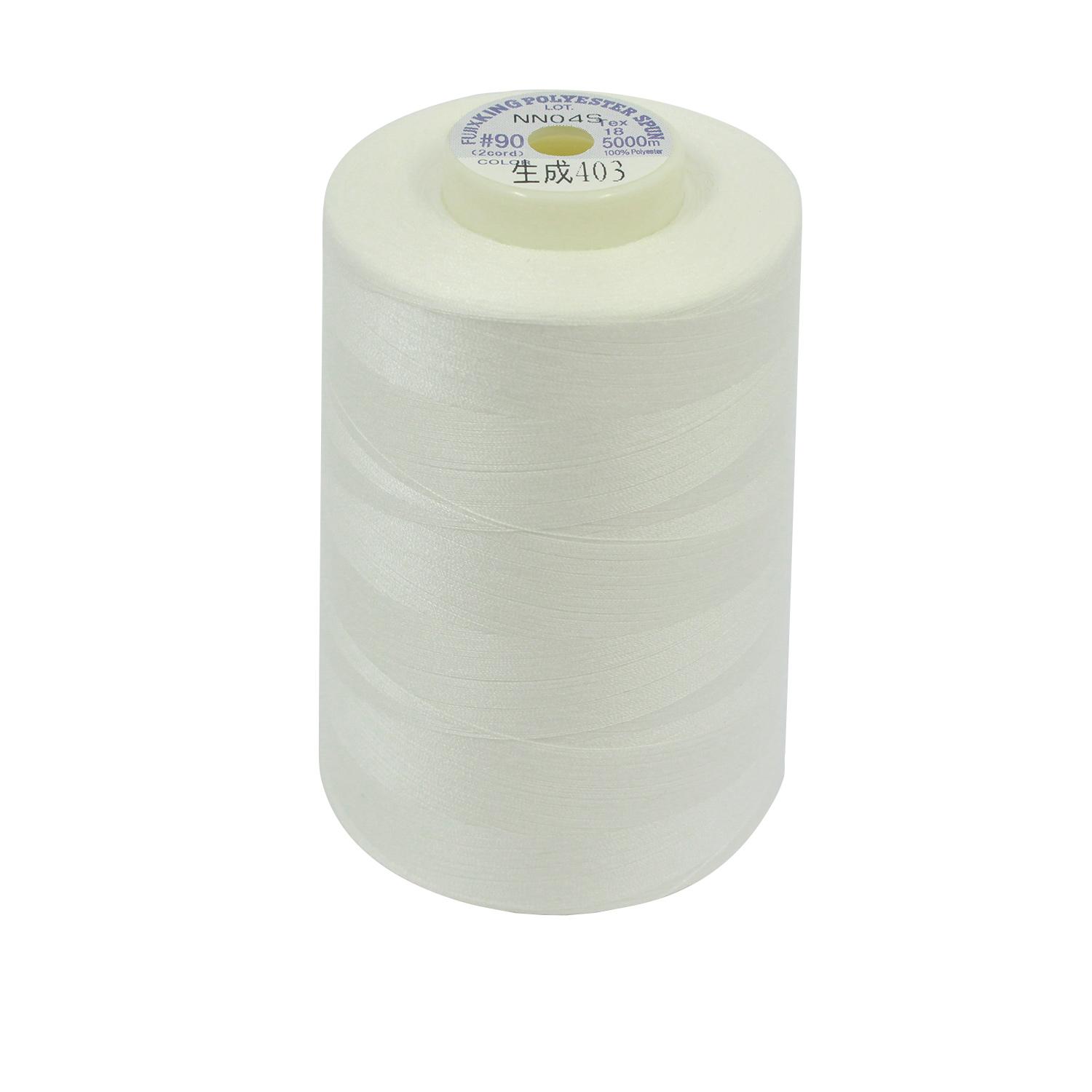 FUJIX Kingspan (Polyester Sewing Thread) No. 90/5000m COL.403 Natural