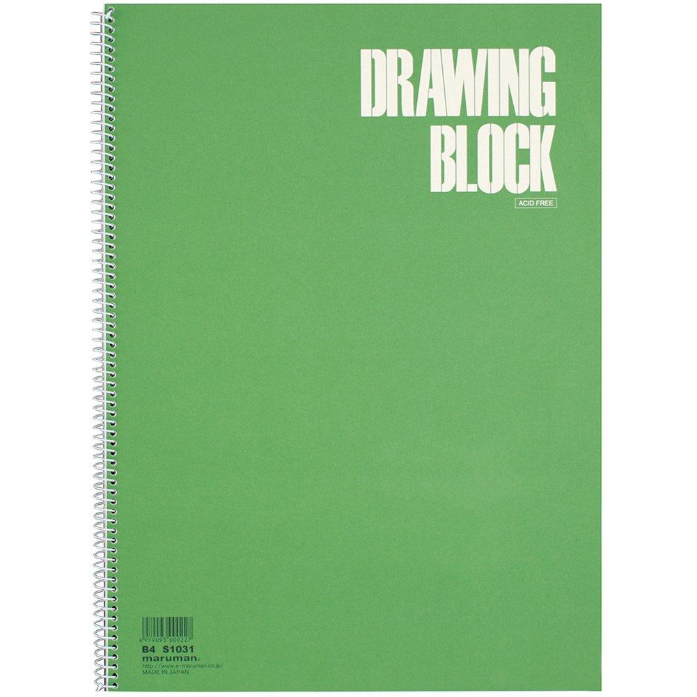 Maruman Sketchbook B4 17 Sheets Green S1031-03