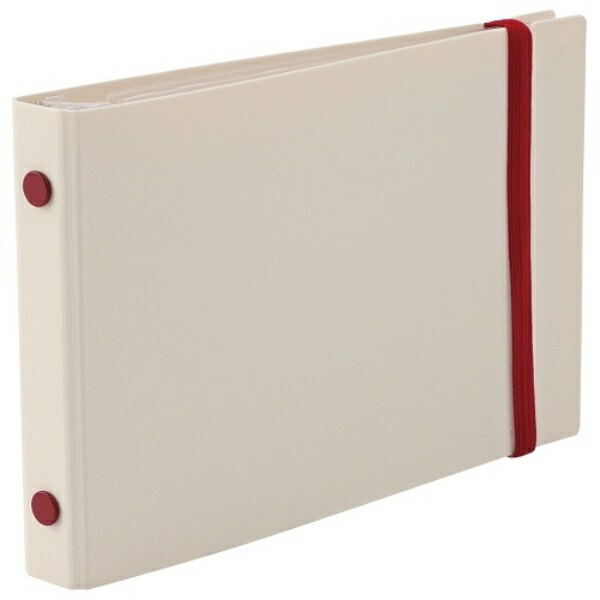 Maruman Loose-Leaf Binder Mini Size Into One Plus 5-Hole Ivory FM63-14