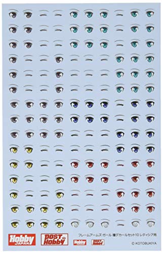 Hobby Japan Frame Arms Girl Hitomi Decal Set 010 for Leticia Plastic Model Decals FA010D Toy