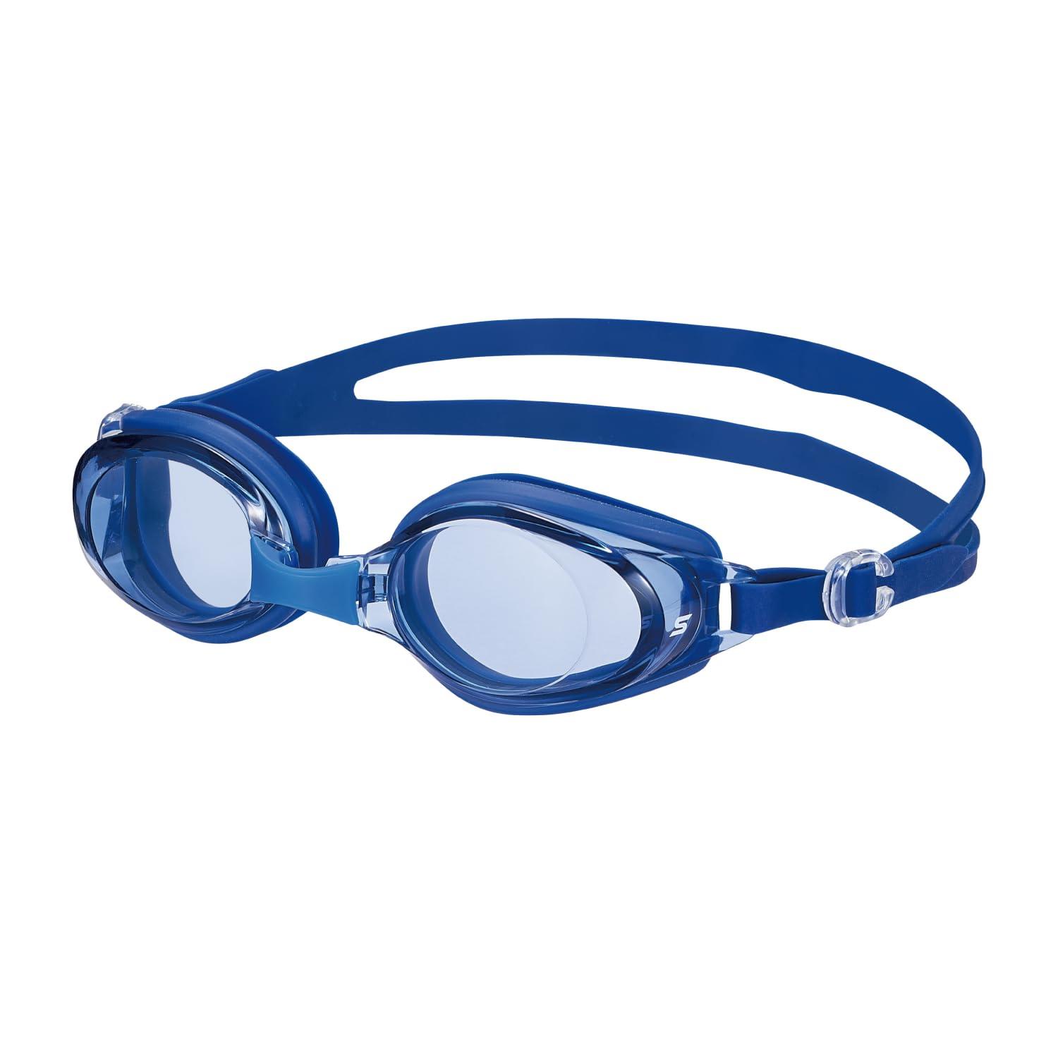 [Swans] Made in Japan Swimming Goggles SW-38AB BNAV Blue Navy Fitness Gym Anti-Fog UV Protection