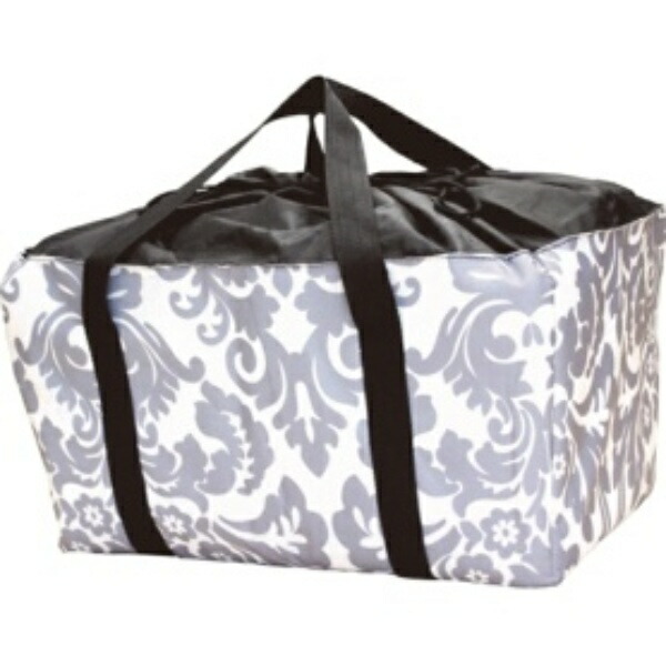 Okazaki Insulated Shopping Bag with Arabesque Pattern