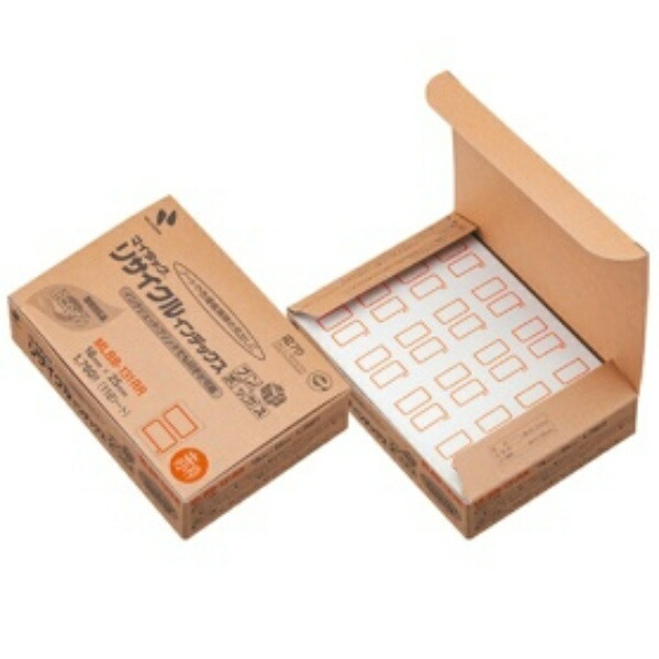 Nichiban My Tack Index Label Recycling Small MLBB-131RR 100 Sheets Red