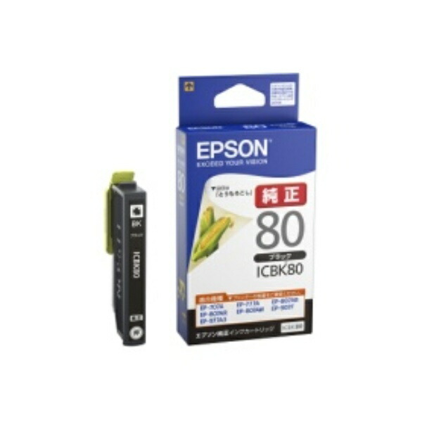 Epson Ink Cartridge Black ICBK80 1 piece