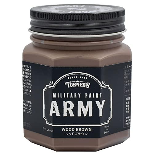 Turner Color Water-Based Paint Military Paint Army Wood Brown MI200005 200ml