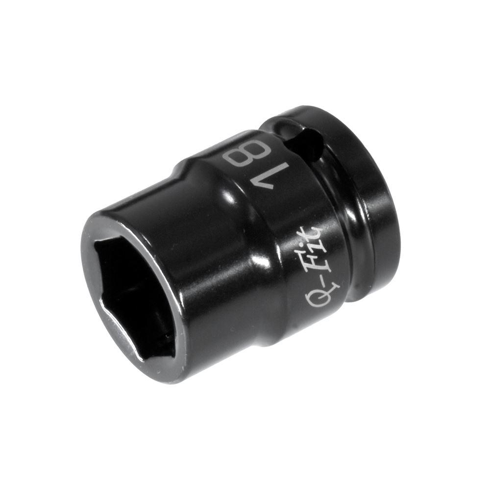 Astro Products Q-Fit 1/2DR Impact Socket 18mm | Impact-Ready Socket for Impact Wrench