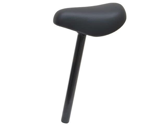 Palmy Sports KID'S Saddle Black Direct-mount saddle for 22.2mm diameter seatposts Seatpost length: 230mm (Effective length: 175mm)
