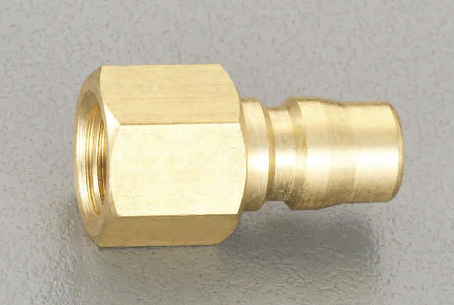 ESCO Rc3/8" Female Thread Plug (Medium Pressure/Brass) EA140AC-3