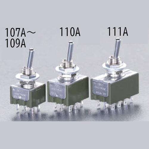 125V/6A 2-pole double-throw toggle switch