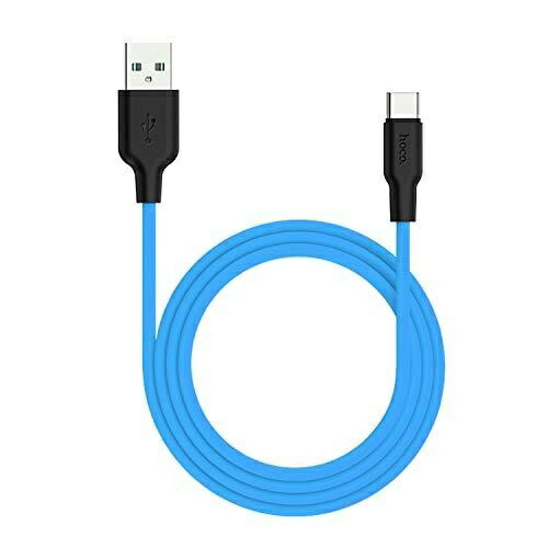 hoco. X21Plus Silicone Charging Cable Type-C 1.0m (Blue)