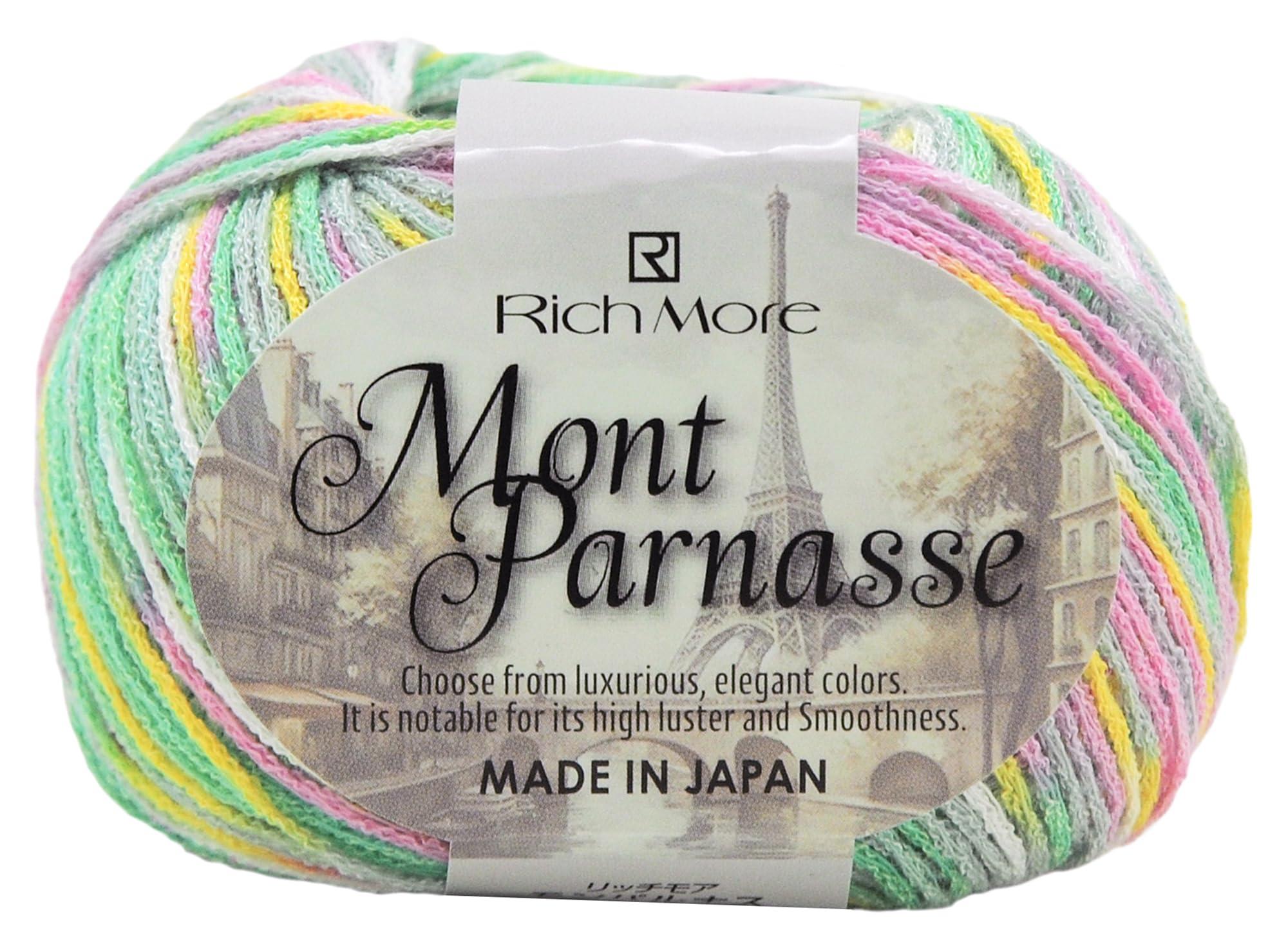 Richmore Hand-Knitting Yarn Montparnasse Medium Weight COL. 2 Multicolor Type 30g Approx. 120m 3349