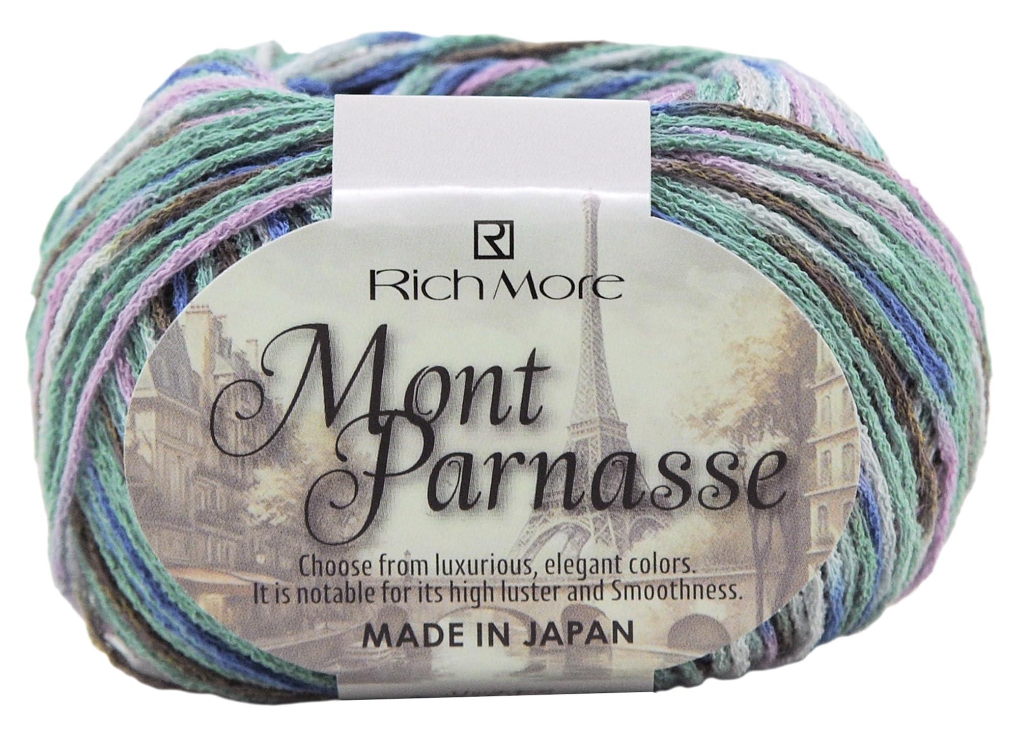 Richmore Hand-Knitting Yarn Montparnasse Medium Weight COL. 3 Multicolor Type 30g Approx. 120m 3349