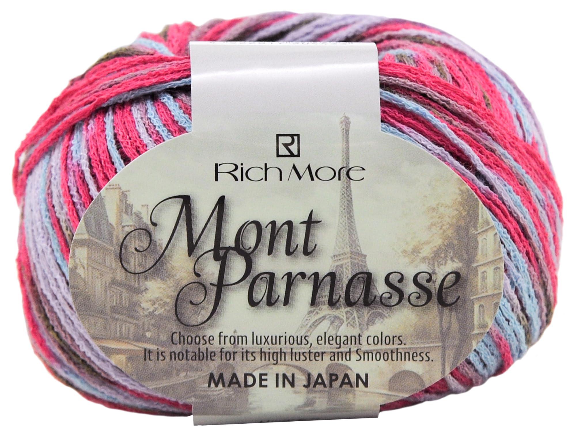 Richmore Hand-Knitting Yarn Montparnasse Medium Weight COL. 4 Multicolor Type 30g Approx. 120m 3349