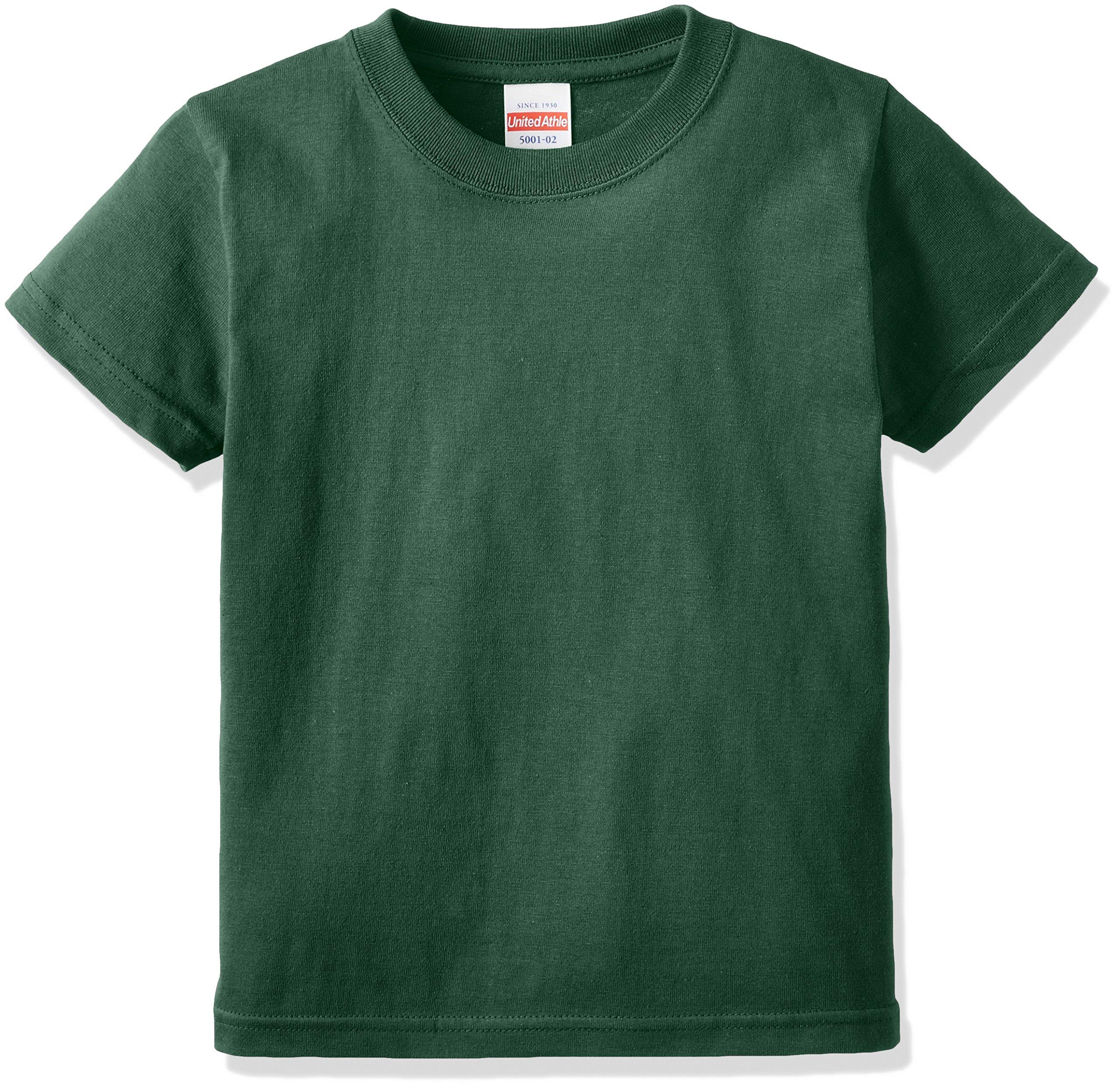[United Athle] 5.6oz High Quality T-Shirt 500102 [Kids] 497 Ivy Green 160