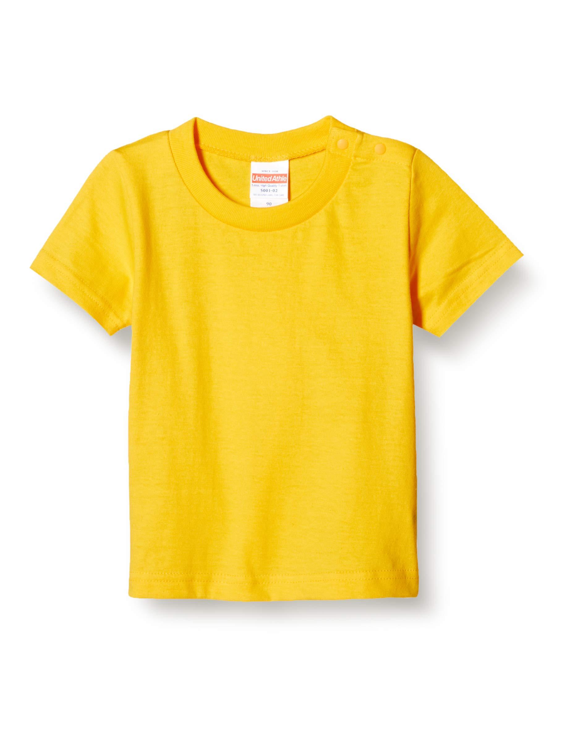 [United Athle] T-Shirt 500102 Boys' Canary Yellow 90