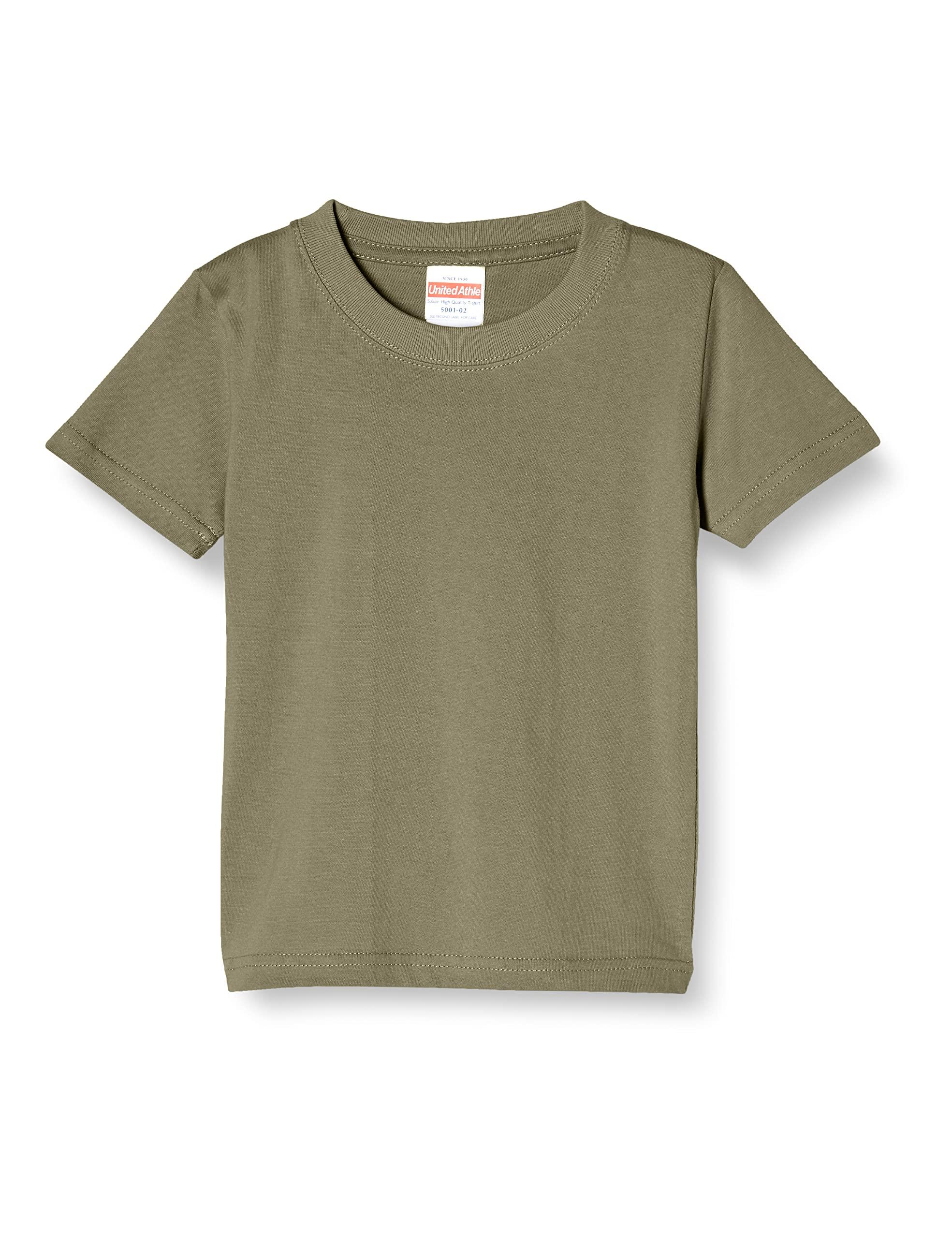[United Athle] T-Shirt 5.6oz High Quality T-Shirt 500102 Kids Light Olive 140