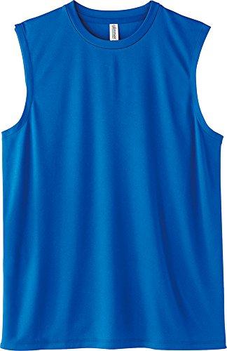 [Glimmer] Sleeveless 3.5 oz Interlock Dry Sleeveless 00353-AIN Royal Blue 3L (Equivalent to Japanese size 3L)
