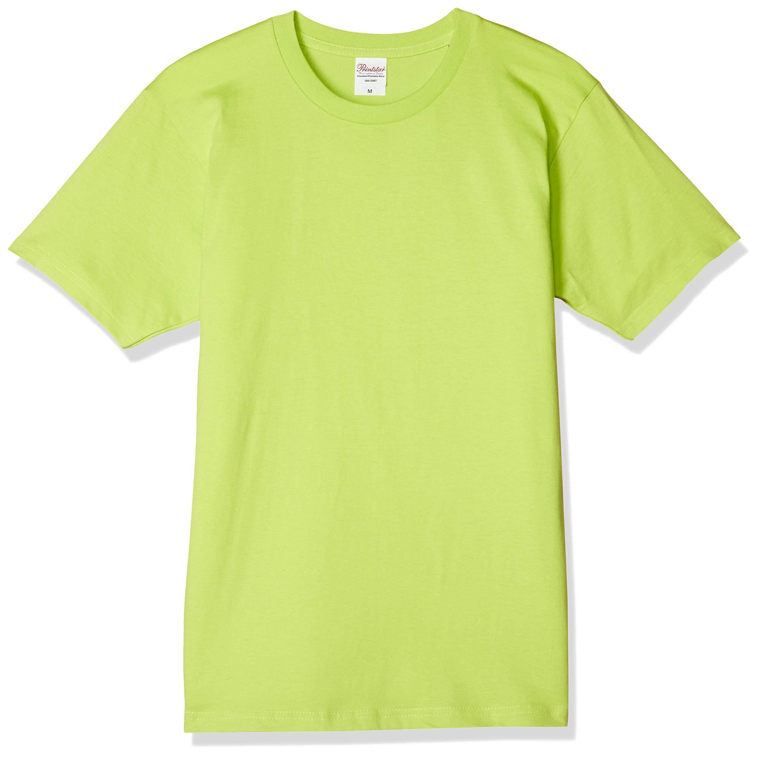 [Printstar] Short Sleeve 5.0 oz Basic T-Shirt Light Green Japan 3XL (-)