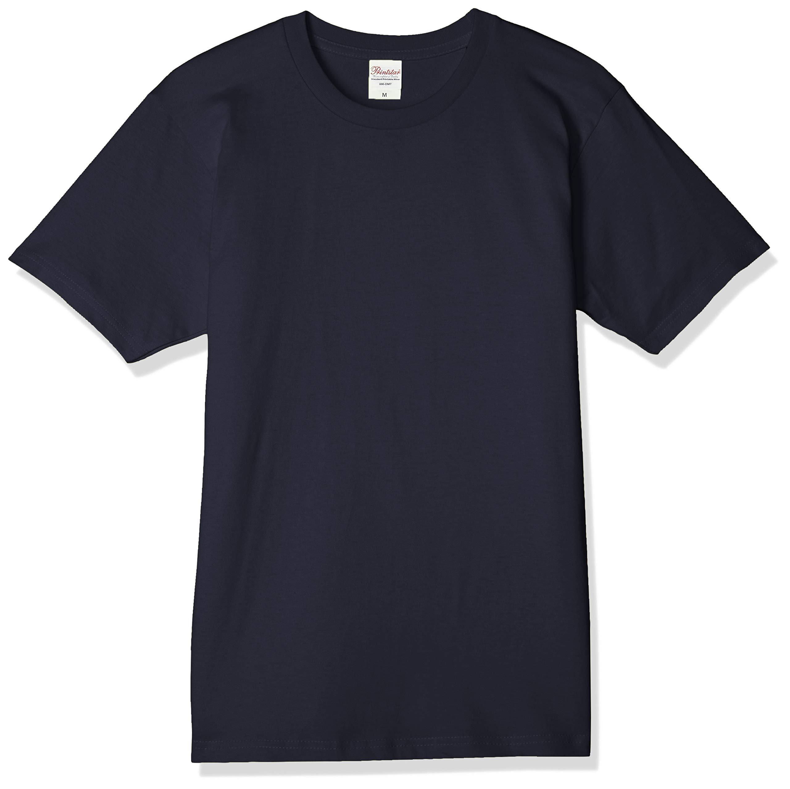 [Printstar] Short Sleeve 5.0 oz Basic T-Shirt Navy Japan 3XL (-)