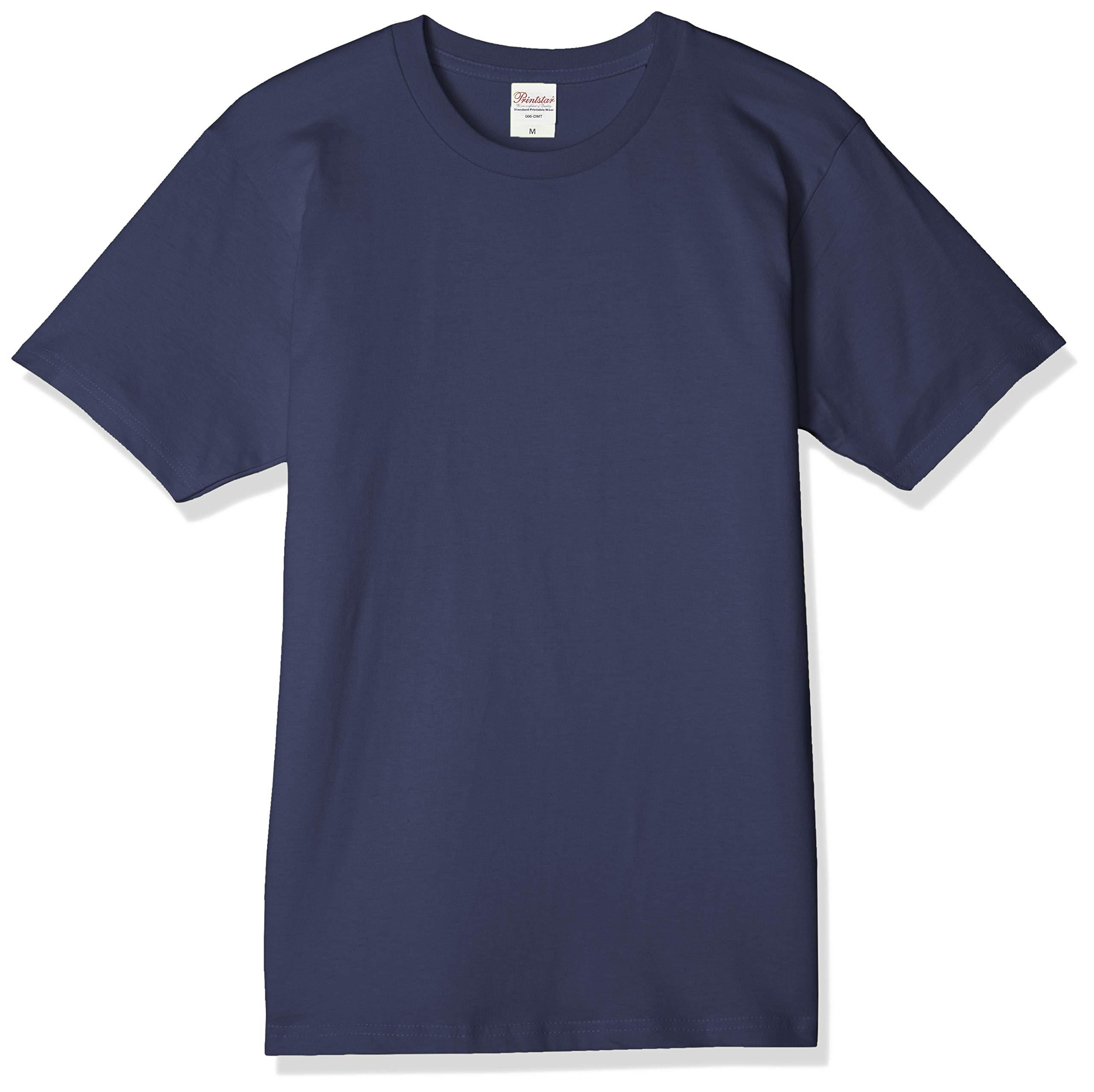 [Printstar] Short Sleeve 5.0 oz Basic T-Shirt Metro Blue Japan 3XL (-)