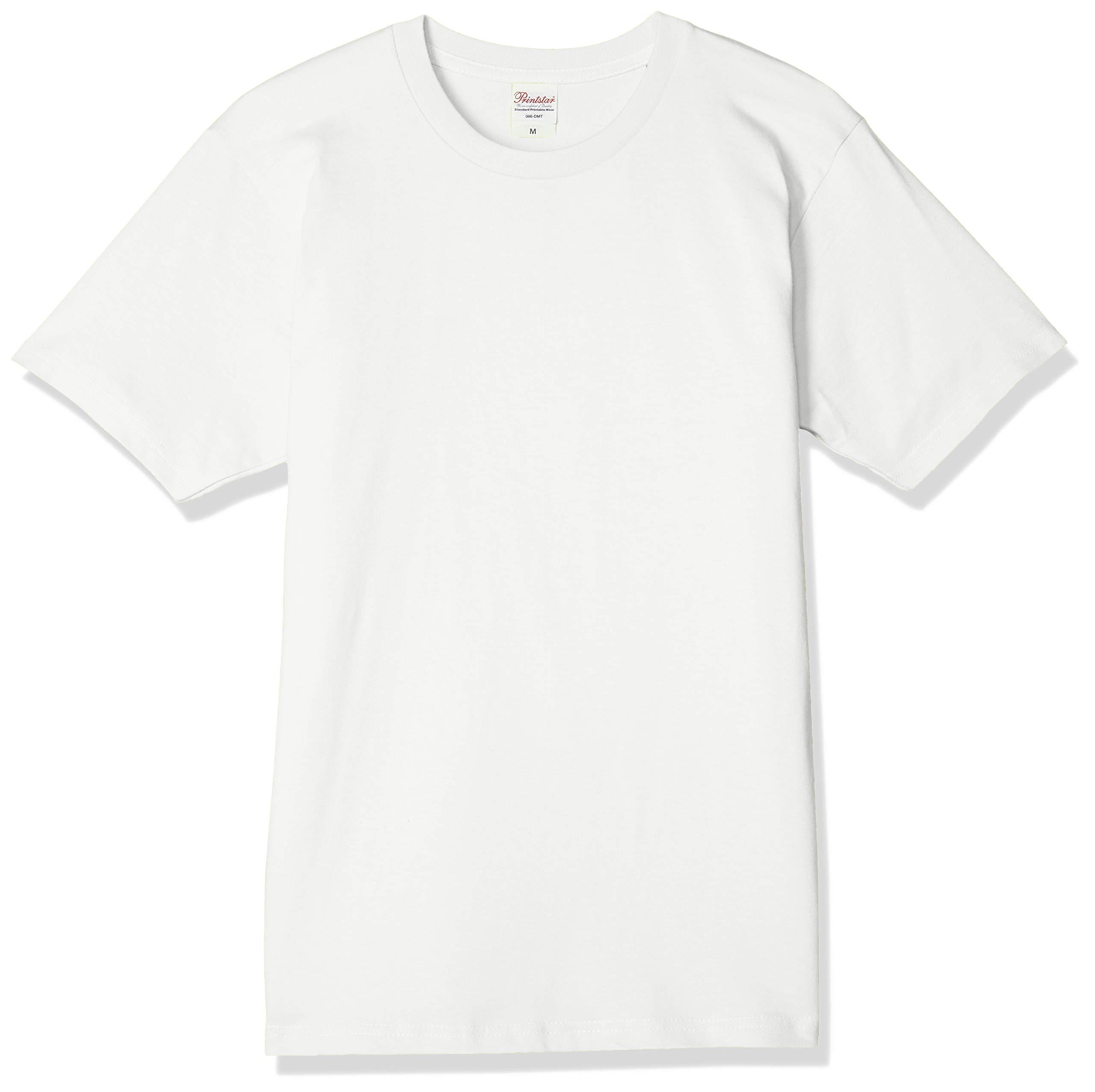 [Printstar] Short Sleeve 5.0 oz Basic T-Shirt Off-White Japan 2XL (-)
