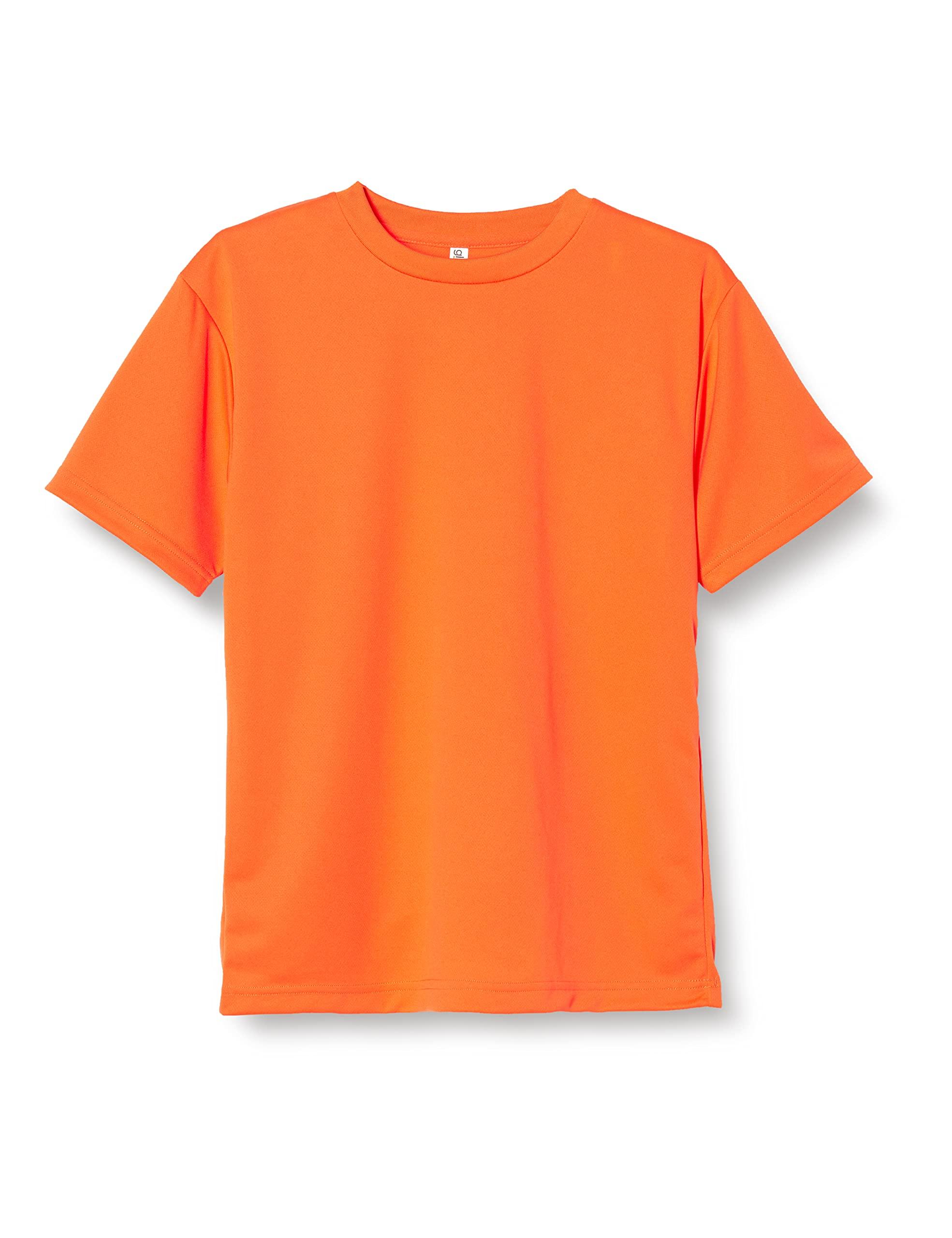 [Glimmer] Short-Sleeve 4.4oz Dry T-Shirt [UV Protection] Orange 7L