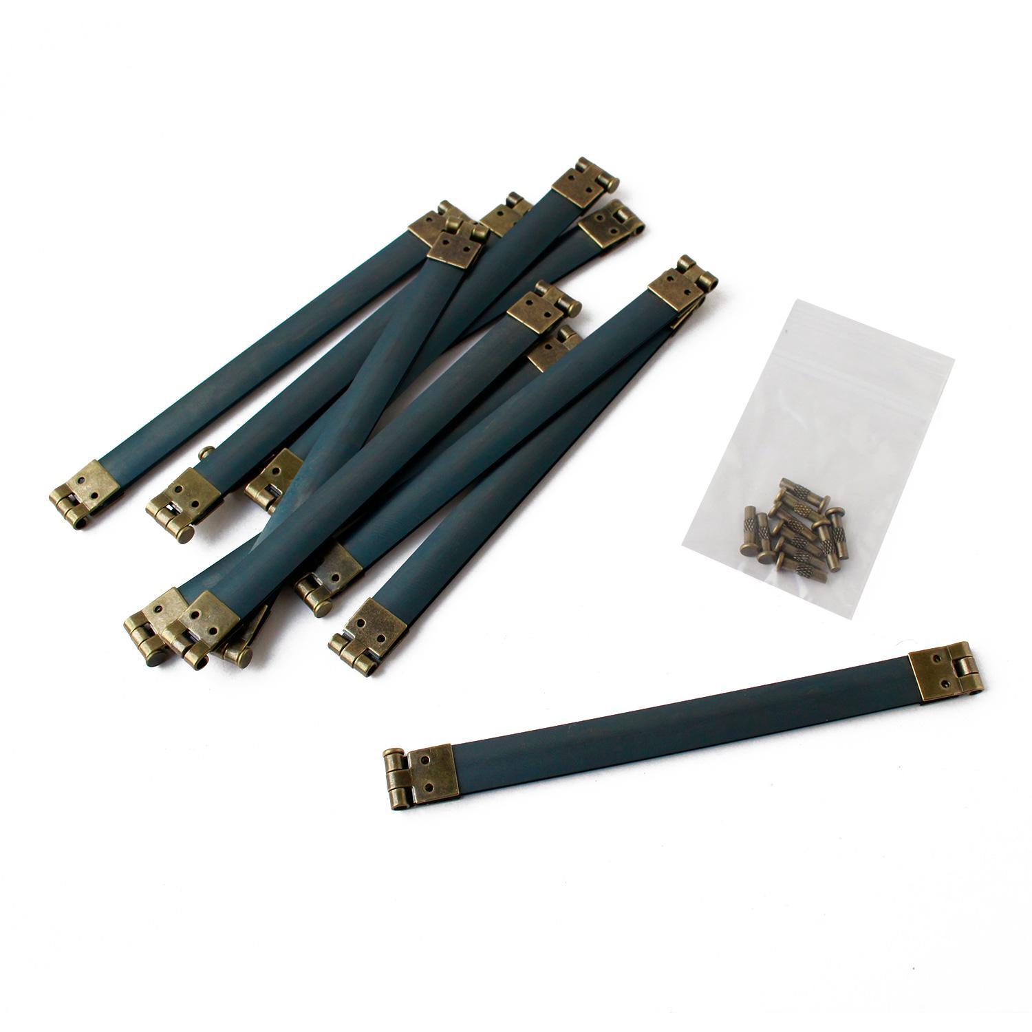 Nippon Chuko Spring-Loaded Clasp 12cm 10-Pack AG JS8002