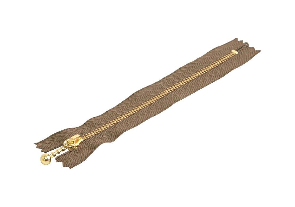 Y.K.K. Snap Fastener 30cm, 10-Pack, Light Brown 3G30-563