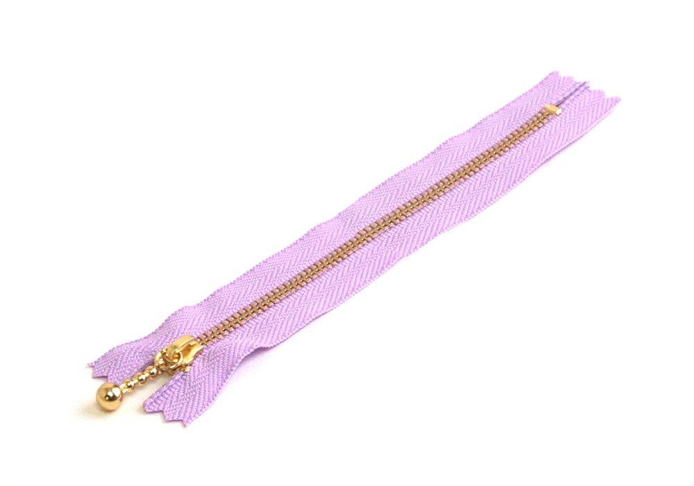 Y.K.K. Snap Fastener 30cm 10-Pack Lavender 3G30-068