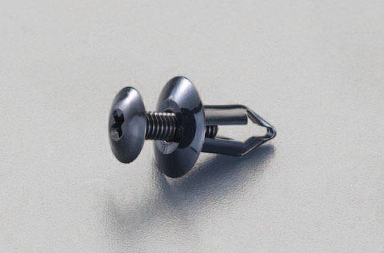ESCO 2.0-3.0mm/6.0mm Diameter Push Rivet Clip (10 pcs) EA527CP-117