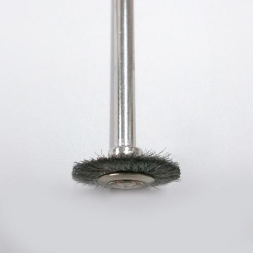 16mm/3.0mm Shaft Flat Type Shaft-Mounted Brush (Steel)