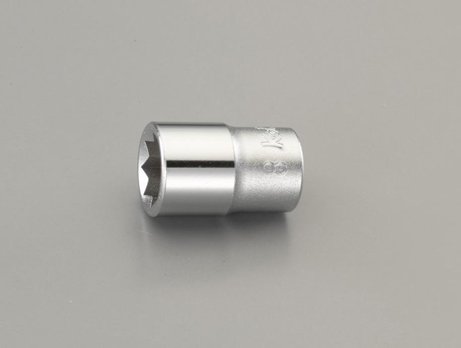 1/4" DR x 8mm Socket (Double Square)