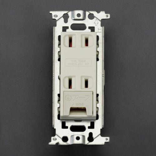 125V/15A Flush-Mount Outlet (2-Outlet/Grounded)