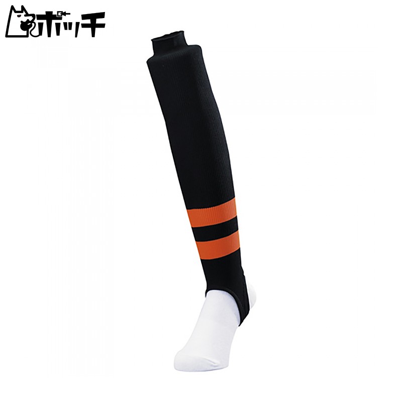 SSK Low-Cut Stockings (Rib Knit) YA2201 BK×OR×OR