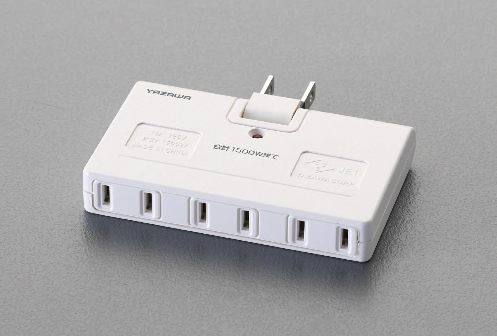 AC125V/15A 3-Outlet Tap [Surge Protected]