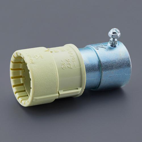 ESCO Thin Steel Conduit Adapter for Flexible Pipes, Environmentally Conscious, φ28mm EA947HN-255