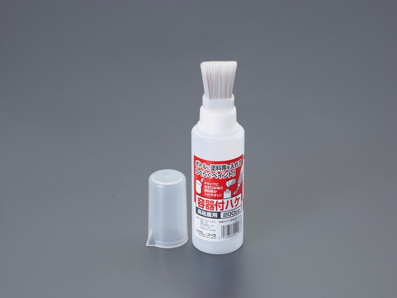 300cc Container with Brush (for High Viscosity)