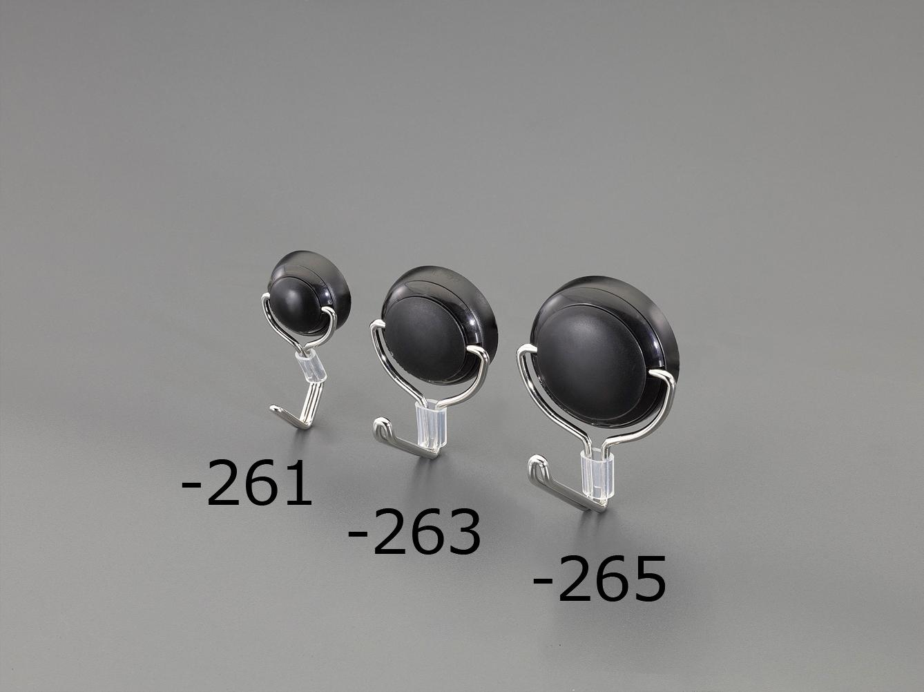 φ34mm / 4.0kg Magnet Hook (Rotating Hook / Black)