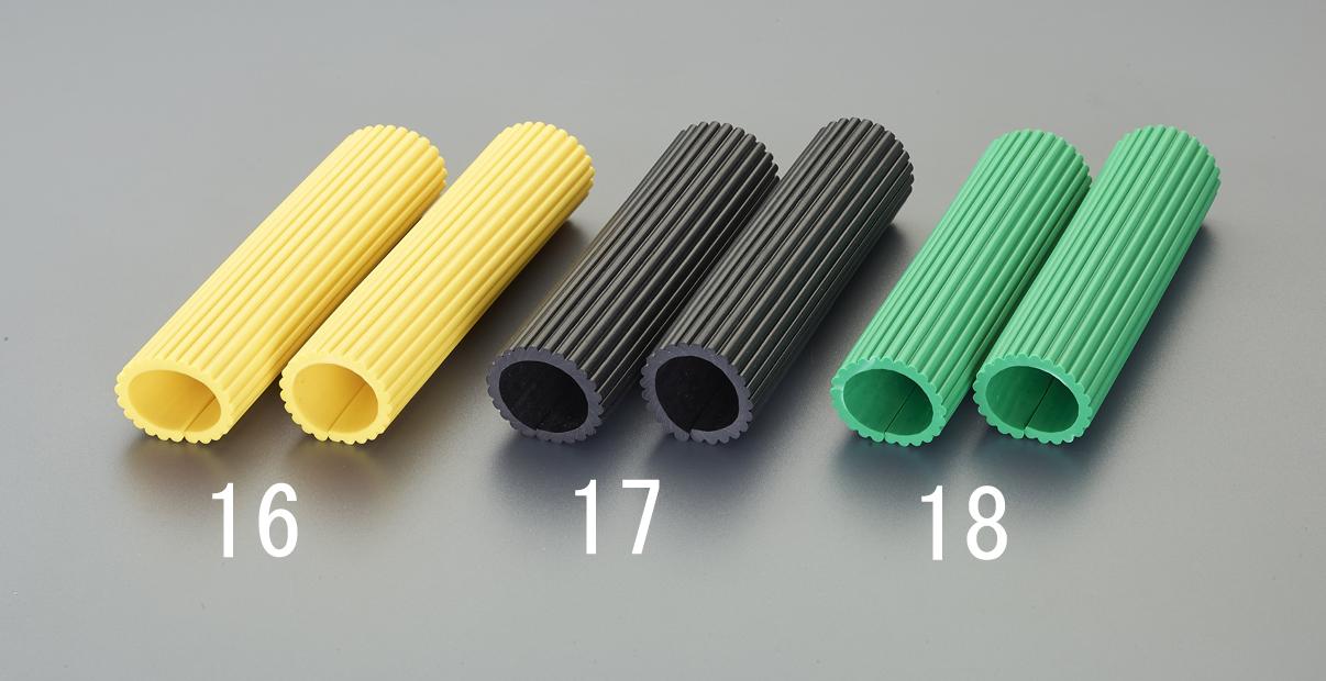 φ34x150mm Handle Grips (Green / 2 pieces)