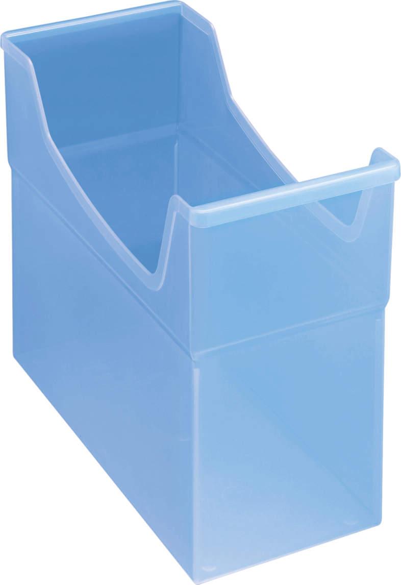 155x347x235mm File Stand (Blue)