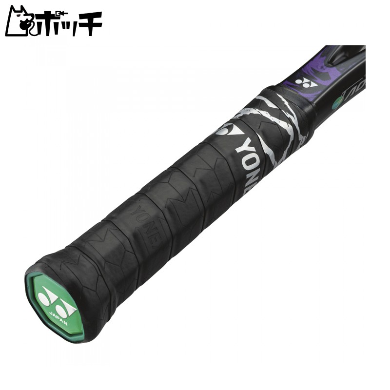 YONEX Tennis Grip Tape Synthetic Leather GEO Grip V Black (007) AC212V