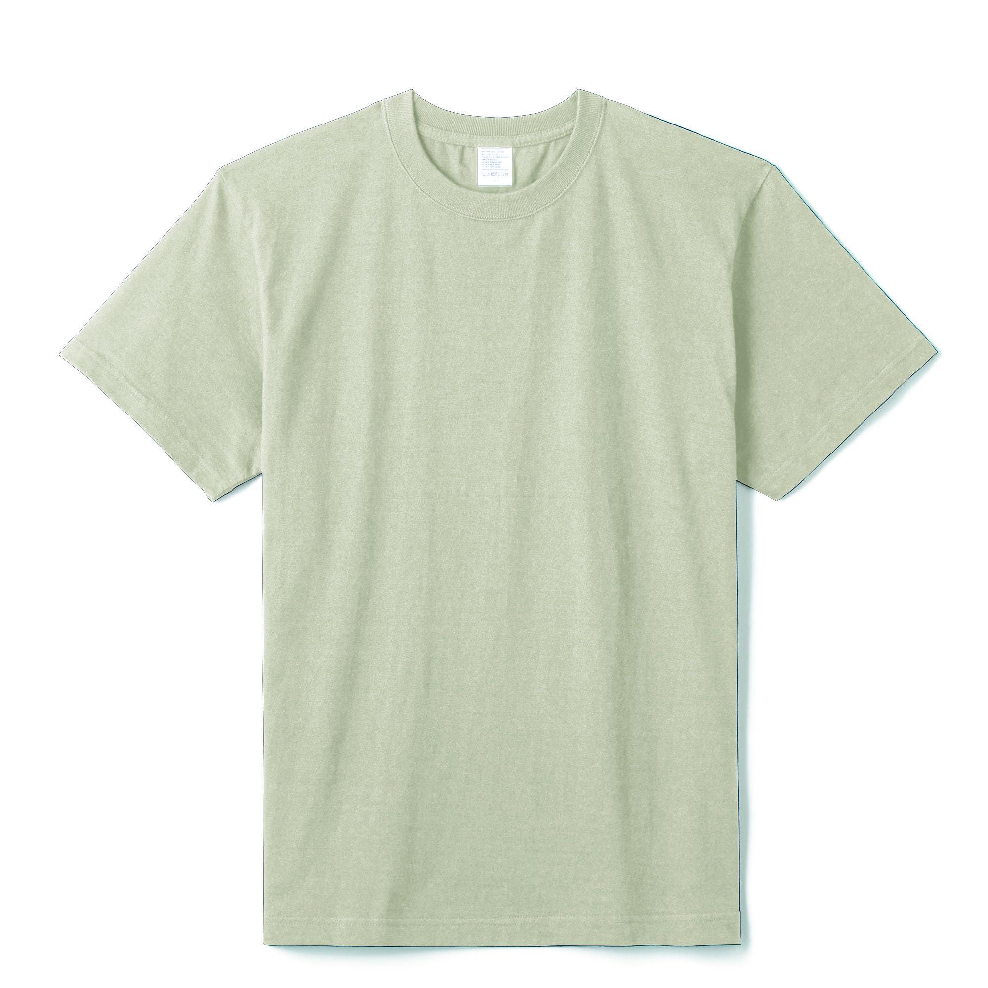 [LifeMax] 5.6 oz High-Grade Cotton T-Shirt MS1161 Beige