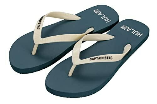CAPTAIN STAG Sandals Beach Sandals Size S Navy HULA UX-1205