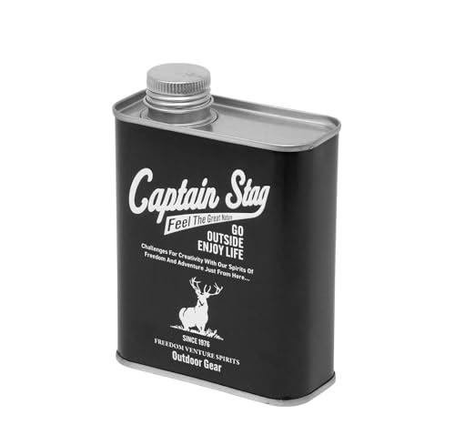 CAPTAIN STAG Outdoor Fuel Container for Paraffin Oil Tin Can 400 Black UM-1636