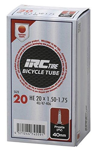 IRC Tire Bicycle Tube HE 20 × 1.50-1.75 Presta Valve 40mm 29793J