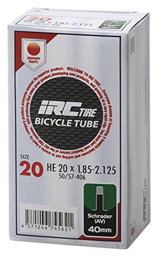 IRC Tire Bicycle Tube HE 20 × 1.85-2.125 Schrader Valve 40mm 29798J
