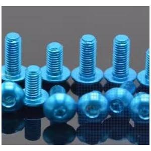 Aluminum Hex Button Screws M3×12mm (10-Pack)
